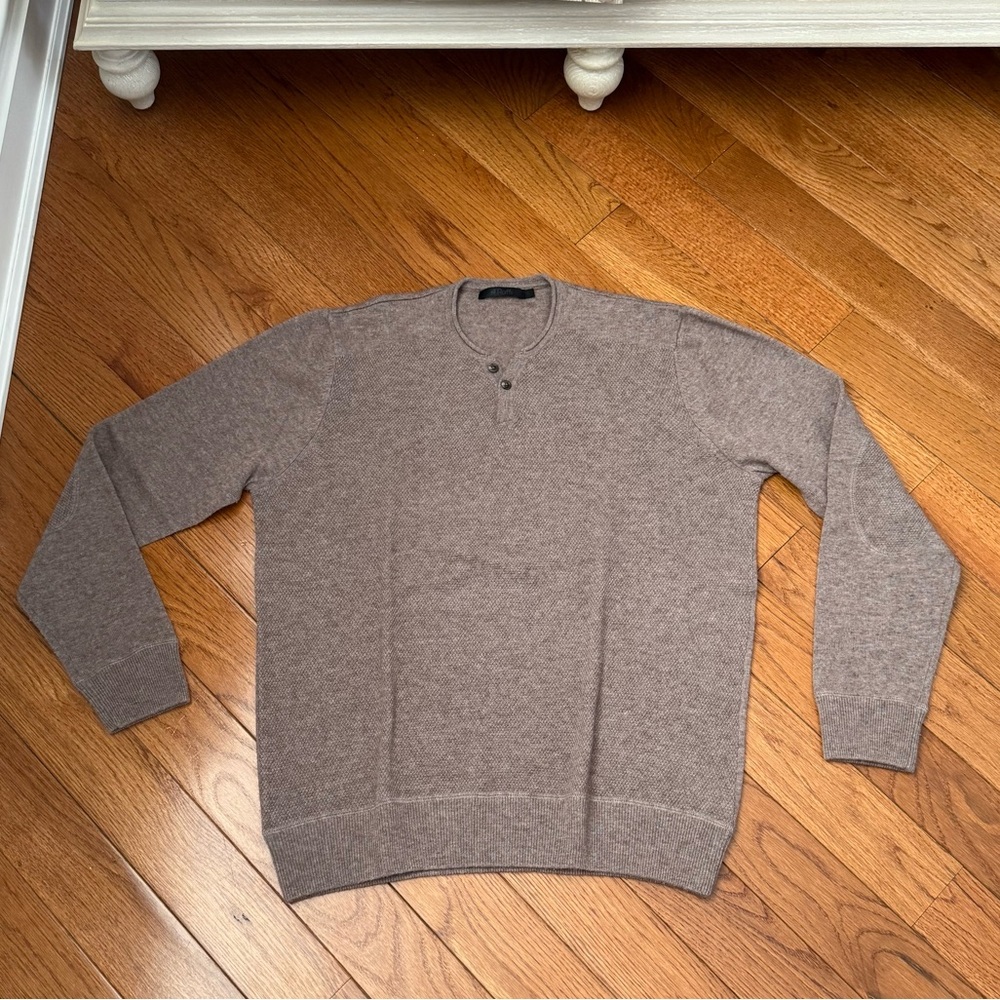 RAFFI Men's light brown Sweater